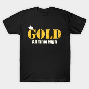 Gold at All Time High T-Shirt